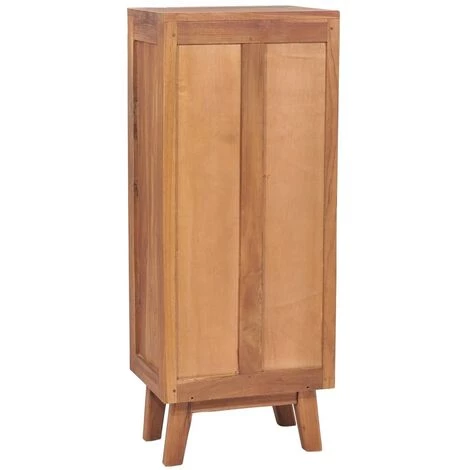 VidaXL Buffet Avec 5 Tiroirs 40x30x100 Cm Bois De Teck Massif - Brun 4 VidaXL Buffet Avec 5 Tiroirs 40x30x100 Cm Bois De Teck Massif - Brun – Image 4
