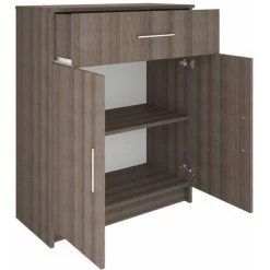 Buffet Aggloméré 71x35x88 Cm Chêne Sonoma Gris VidaXL -Buffet et enfilade Soldes 50671506 5