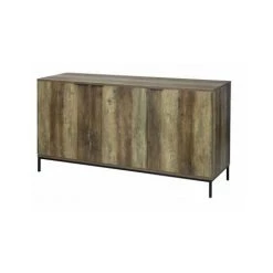 WADIGA Buffet En Bois Et Métal 3 Portes - Bois