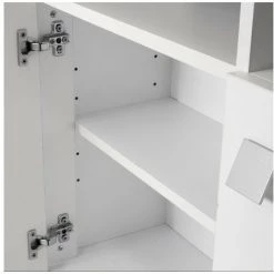 TOPKIT | Meuble De Rangement Cantabria 2060 | 105 Cm De Largeur | Meubles De Salon | Buffet| Blanc -Buffet et enfilade Soldes 50923200 5