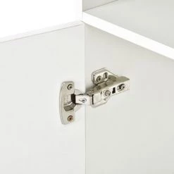 ORGANNICE Commode LED Moderne, Buffet, Meuble De Cuisine, Buffet Haut, Meuble Polyvalent, Meuble De Rangement Avec Beaucoup D'espace De Rangement Pour Votre Salon, Salle à Manger, Blanc 139*36.5*92cm - Blanc