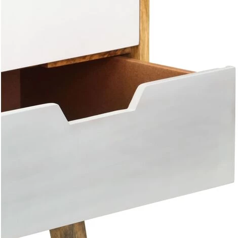 YOUTHUP Buffet 85 X 40 X 71 Cm Bois De Manguier Massif 5 YOUTHUP Buffet 85 X 40 X 71 Cm Bois De Manguier Massif – Image 5