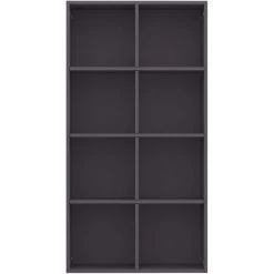 YOUTHUP Bibliothèque/Buffet Gris 66 X 30 X 130 Cm Aggloméré -Buffet et enfilade Soldes 51854706 4