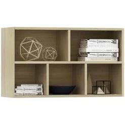 YOUTHUP Bibliothèque/Buffet Chêne Sonoma 45 X 25 X 80 Cm Aggloméré -Buffet et enfilade Soldes 51854709 5