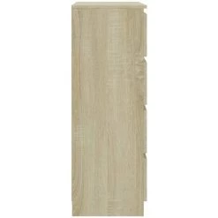 YOUTHUP Buffet Chêne Sonoma 60x35x98,5 Cm Aggloméré -Buffet et enfilade Soldes 51854775 5