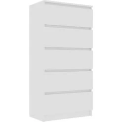 YOUTHUP Buffet à Tiroirs Blanc 60x35x121 Cm Aggloméré 6 YOUTHUP Buffet à Tiroirs Blanc 60x35x121 Cm Aggloméré -Buffet et enfilade Soldes 51854907 2