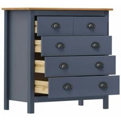 YOUTHUP œuffet Hill Range Gris 79x40x80 Cm Bois De Pin Solide - Gris 6 YOUTHUP œuffet Hill Range Gris 79x40x80 Cm Bois De Pin Solide - Gris -Buffet et enfilade Soldes 51865340 3