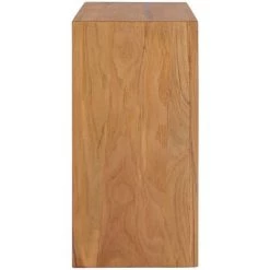 YOUTHUP Buffet 80 X 30 X 60 Cm Bois De Teck Massif - Brun -Buffet et enfilade Soldes 51873270 4