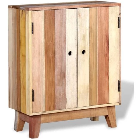 YOUTHUP Buffet Bois De Récupération Massif - Beige 2 YOUTHUP Buffet Bois De Récupération Massif - Beige – Image 2