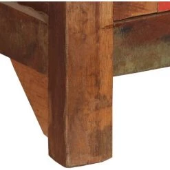 YOUTHUP Buffet Avec étagères Bois De Récupération Massif 65x30x180 Cm - Brun -Buffet et enfilade Soldes 51878012 4