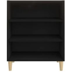 YOUTHUP Buffet Noir 57x35x70 Cm Aggloméré - Noir -Buffet et enfilade Soldes 51897245 4