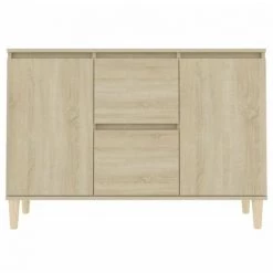 YOUTHUP Buffet Chêne Sonoma 103,5x35x70 Cm Aggloméré - Brun 9 YOUTHUP Buffet Chêne Sonoma 103,5x35x70 Cm Aggloméré - Brun -Buffet et enfilade Soldes 51897274 5