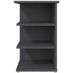 YOUTHUP Armoire Latérale Gris 35x35x55 Cm Aggloméré - Gris 8 YOUTHUP Armoire Latérale Gris 35x35x55 Cm Aggloméré - Gris -Buffet et enfilade Soldes 51898373 4