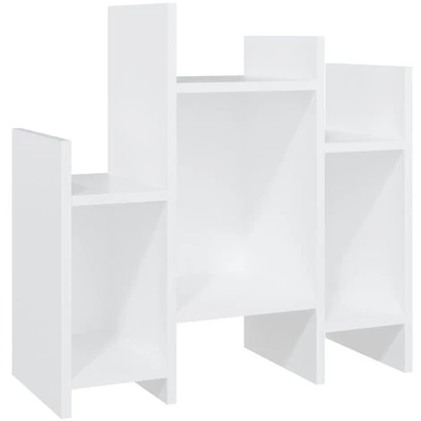 YOUTHUP Armoire Latérale Blanc 60x26x60 Cm Aggloméré - Blanc 2 YOUTHUP Armoire Latérale Blanc 60x26x60 Cm Aggloméré - Blanc – Image 2