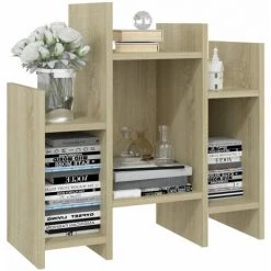 YOUTHUP Armoire Latérale Chêne Sonoma 60x26x60 Cm Aggloméré - Brun 8 YOUTHUP Armoire Latérale Chêne Sonoma 60x26x60 Cm Aggloméré - Brun -Buffet et enfilade Soldes 51898393 4