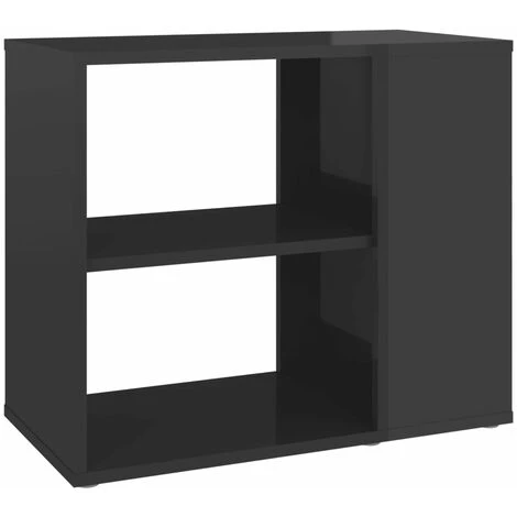 YOUTHUP Armoire Latérale Gris Brillant 60x30x50 Cm Aggloméré - Gris 2 YOUTHUP Armoire Latérale Gris Brillant 60x30x50 Cm Aggloméré - Gris – Image 2