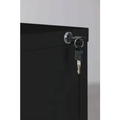 Meubles Pour Archives En Métal Kazuo SKLUM Acier - Noir 2 Tiroirs -Buffet et enfilade Soldes 52051900 4