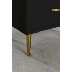 Meubles Pour Archives En Métal Kazuo SKLUM Acier - Noir 2 Tiroirs -Buffet et enfilade Soldes 52051900 5