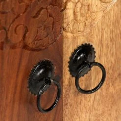 Topdeal Buffet Bois Massif De Sesham 70 X 30 X 80 Cm -Buffet et enfilade Soldes 52085084 3