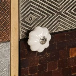 Topdeal Buffet 120 X 30 X 75 Cm Bois De Manguier Massif -Buffet et enfilade Soldes 52085971 3