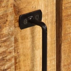 Topdeal Buffet 65 X 30 X 70 Cm Bois De Manguier Massif -Buffet et enfilade Soldes 52085974 3