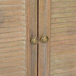 Topdeal Buffet Blanc 60 X 30 X 80 Cm Bois Massif -Buffet et enfilade Soldes 52088325 3