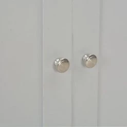 Topdeal Buffet Gris 112 X 35 X 81 Cm -Buffet et enfilade Soldes 52089454 4