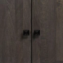 Topdeal Buffet Bois Solide De Manguier 60 X 30 X 76 Cm VDFF11852_FR -Buffet et enfilade Soldes 52094706 3