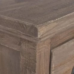 Topdeal Buffet Avec 3 Tiroirs 60x30x75 Cm Bois De Teck Massif FF288293_FR -Buffet et enfilade Soldes 52096264 3