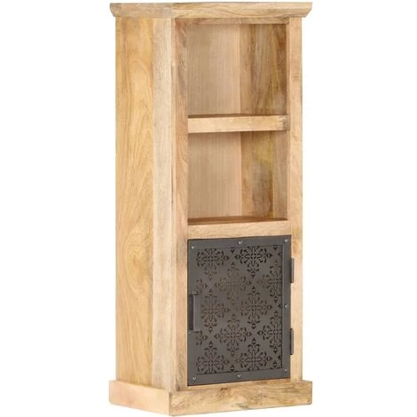 Topdeal Buffet Avec Porte 45x32x110 Cm Bois De Manguier Solide FF289098_FR 1 Topdeal Buffet Avec Porte 45x32x110 Cm Bois De Manguier Solide FF289098_FR