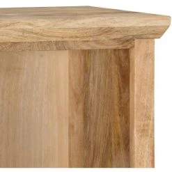 Topdeal Buffet Avec Porte 45x32x110 Cm Bois De Manguier Solide FF289098_FR 9 Topdeal Buffet Avec Porte 45x32x110 Cm Bois De Manguier Solide FF289098_FR -Buffet et enfilade Soldes 52096442 5