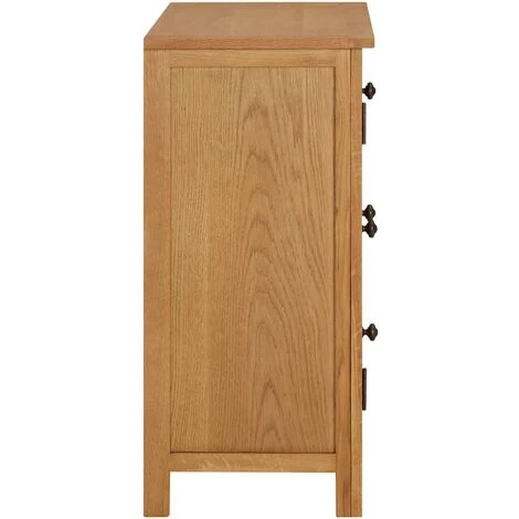 Topdeal Armoire 70x35x75 Cm Bois De Chêne Massif FF289188_FR 5 Topdeal Armoire 70x35x75 Cm Bois De Chêne Massif FF289188_FR – Image 5