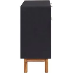 Topdeal Buffet 90x33,5x75 Cm Bois D'acacia Solide Et MDF FF289902_FR 7 Topdeal Buffet 90x33,5x75 Cm Bois D'acacia Solide Et MDF FF289902_FR -Buffet et enfilade Soldes 52096700 3