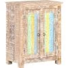 Topdeal Buffet 61x35x76 Cm Bois D'acacia Brut FF321792_FR