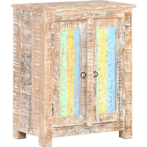Topdeal Buffet 61x35x76 Cm Bois D'acacia Brut FF321792_FR 1 Topdeal Buffet 61x35x76 Cm Bois D'acacia Brut FF321792_FR