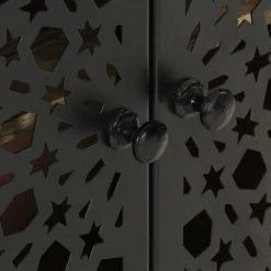 Topdeal Buffet 60x35x75 Cm Bois De Manguier Massif FF323600_FR -Buffet et enfilade Soldes 52101437 3