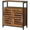 MOBILIUSINE Buffet Meuble De Rangement Industriel Vintage Rustique IRINA