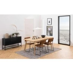 Buffets BOBOCHIC - Buffet 125 Cm AUBIN Noir - Noir 7 Buffets BOBOCHIC - Buffet 125 Cm AUBIN Noir - Noir -Buffet et enfilade Soldes 52517876 3