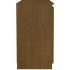 Armoire Latérale 60x36x65 Cm Bois De Pin Massif Marron Miel VidaXL 8 Armoire Latérale 60x36x65 Cm Bois De Pin Massif Marron Miel VidaXL -Buffet et enfilade Soldes 52541121 4