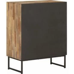 HKLFFJA Buffet Bois De Teck Recyclé 60 X 30 X 75 Cm 8 HKLFFJA Buffet Bois De Teck Recyclé 60 X 30 X 75 Cm -Buffet et enfilade Soldes 53555902 4