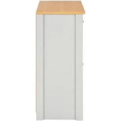 LITZEE Buffet Gris 79 X 35 X 81 Cm # 9 LITZEE Buffet Gris 79 X 35 X 81 Cm # -Buffet et enfilade Soldes 53840997 5