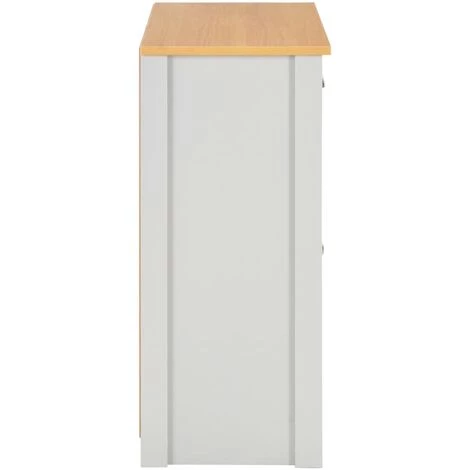 LITZEE Buffet Gris 79 X 35 X 81 Cm # 5 LITZEE Buffet Gris 79 X 35 X 81 Cm # – Image 5