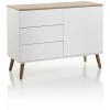 TFT HOME FURNITURE Buffet CASPER Blanc
