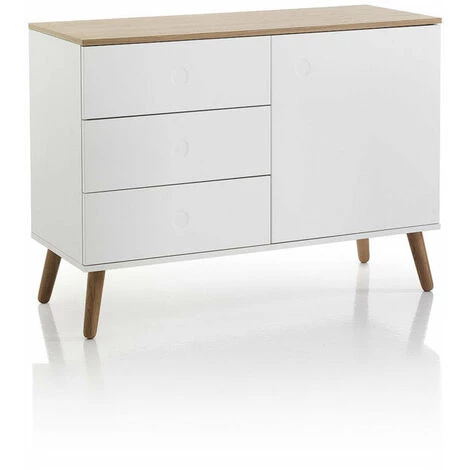 TFT HOME FURNITURE Buffet CASPER Blanc 1 TFT HOME FURNITURE Buffet CASPER Blanc