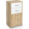 COSTWAY Meuble De Rangement Avec 3 Tiroirs40 X 30 X 77,5 Cm (L X L X H) De Style Moderne Pour Salon, Chambre, Bureau