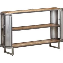 Hommoo Buffet 120x30x73 Cm Bois De Manguier Massif