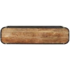 Hommoo Buffet 120x30x73 Cm Bois De Manguier Massif -Buffet et enfilade Soldes 54153396 4