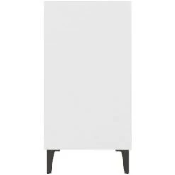 Hommoo Buffet Blanc 57x35x70 Cm Agglomere -Buffet et enfilade Soldes 54155016 5