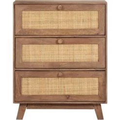 Hommoo Buffet 61x35x76 Cm Bois De Manguier Massif 7 Hommoo Buffet 61x35x76 Cm Bois De Manguier Massif -Buffet et enfilade Soldes 54167639 3