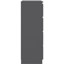 Hommoo Buffet Gris 60x35x98,5 Cm Agglomere -Buffet et enfilade Soldes 54167982 5